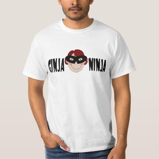 T-shirt Gingembre Ninja (Devant)