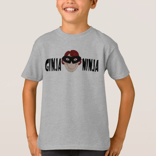 T-shirt Gingembre Ninja (Devant)