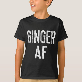 T-shirt Ginger Af Shirt Irish Men Women St Patricks Day 