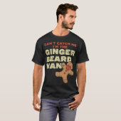 T-shirt Ginger Beard Man Drôle Gingerbread Man (Devant entier)