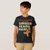 T-shirt Ginger Beard Man Drôle Gingerbread Man (Devant entier)