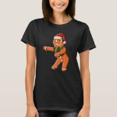 T-shirt Ginger Bread with Christmashat Floss Dance on Chri (Devant)