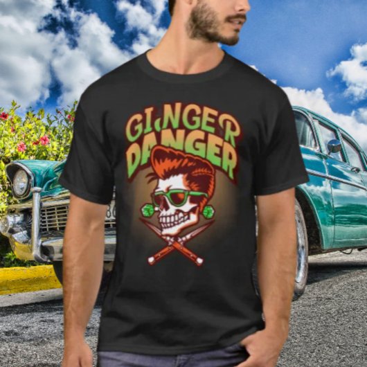 T-shirt Ginger Danger Mâle