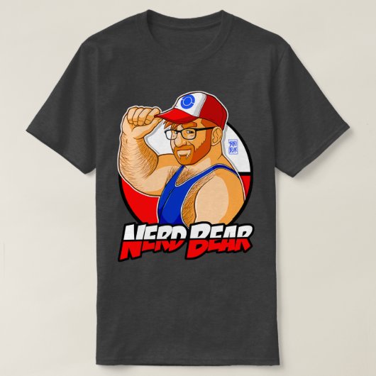 T-shirt GINGER D'OURS nerd (Design devant)