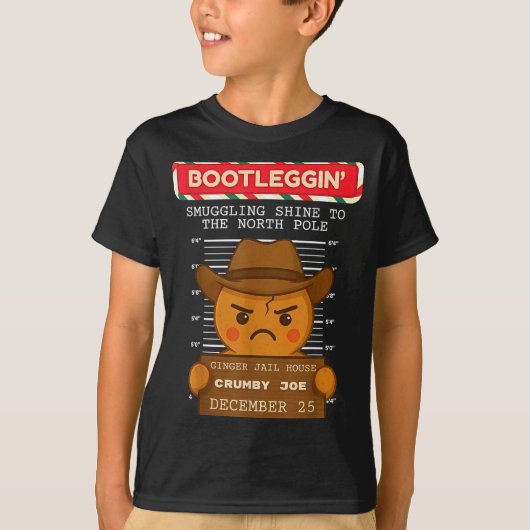 T-shirt Ginger Jailhouse Christmas Humor Gingerbread Coupl (Devant)