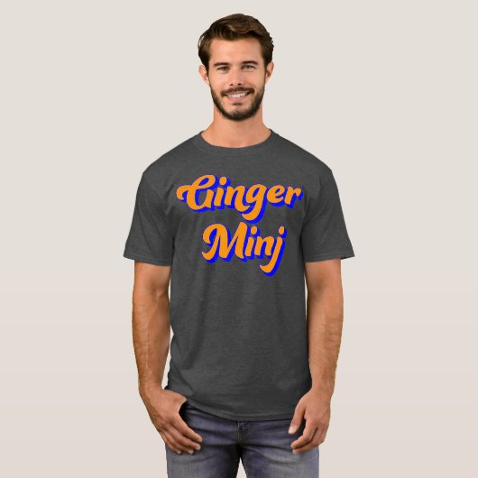 T-shirt Ginger Minj Ginger Minj Drag Queen Drag LGBT (Devant entier)