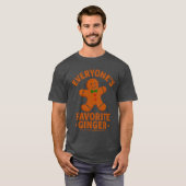 T-shirt Ginger préféré de tout le monde (Devant entier)