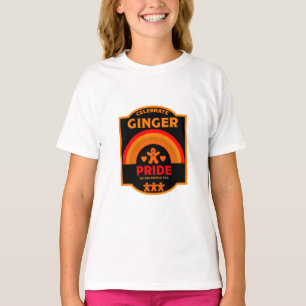 T-shirt Ginger Pride Jour Mois Événements