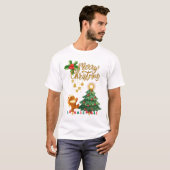 T-shirt Gingerbread Christmas Tree Holiday Shirt (Devant entier)