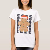 T-shirt Gingerbread Cookie Christmas (Devant)