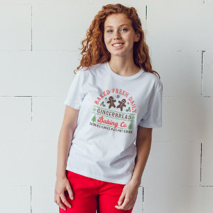 T-shirt Gingerbread Cookies Noël