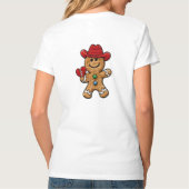 T-shirt Gingerbread Cowboy PNG Sublimation Design (Dos)