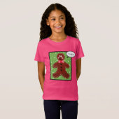T-Shirt Gingerbread Man (Devant entier)