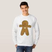 T-shirt GingerBread Man Christmas Cookie (Devant entier)