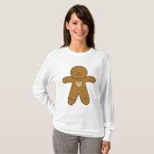 T-shirt GingerBread Man Christmas Cookie (Devant entier)