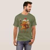T-shirt Gingerbread Man - Defender of the Realm Christmas (Devant entier)