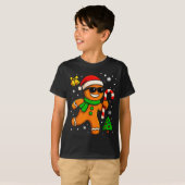 T-shirt Gingerbread Man Funny Christmas Cookie Costume Bak (Devant entier)