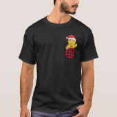 T-shirt Gingerbread Man In Pocket Funny Christmas Cookie B (Devant)