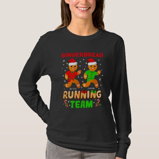 T-shirt Gingerbread Running Team (Devant)