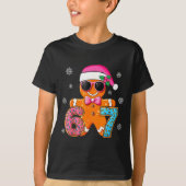 T-shirt Gingerbread Six Seven 67 Meme 6 7 Funny Christmas (Devant)