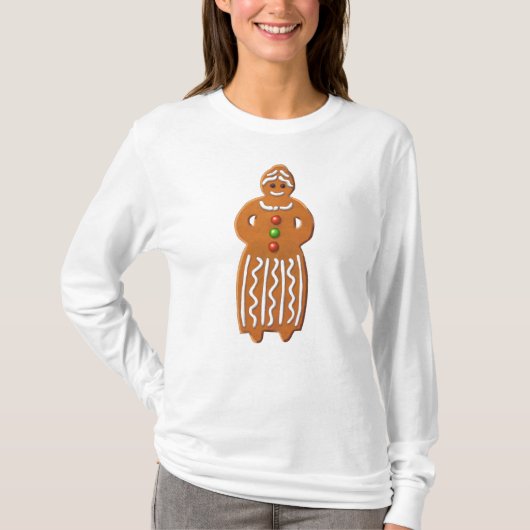 T-shirt Gingerpain biscuit femme (Devant)