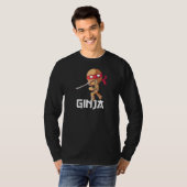 T-shirt Ginja Ninjabread Man Gingerbread Ninja Christmas W (Devant entier)
