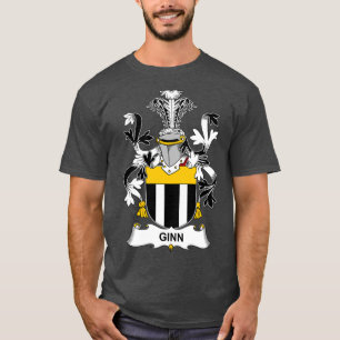 T-shirt Ginn Coat of Arms Family Crest 