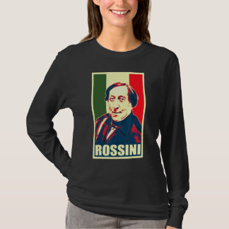 T-shirt Gioachino Rossini Compositeur de musique classique