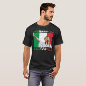 T-shirt Giorgia Meloni - Dieu, famille et pays Italie (Devant entier)