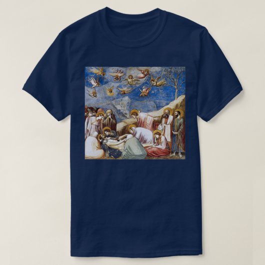 T-shirt Giotto Lamentation Le deuil du Christ (Design devant)