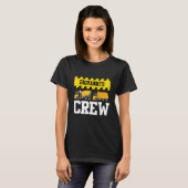 T-shirt Giovanni Construction Crew Doublon sur mesure Dump (Devant entier)