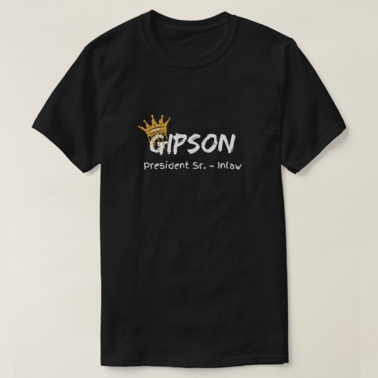 T-shirt Gipson Pres Sr. Inlaw (Design devant)