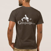 T-shirt Gipsy Jazz Life (Dos)