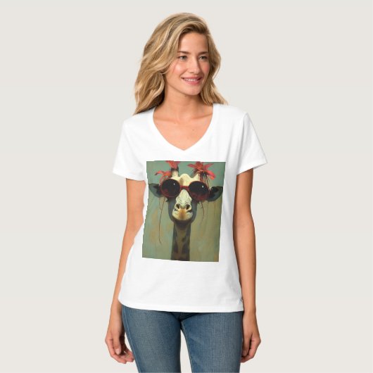 T-shirt Girafe (Devant entier)