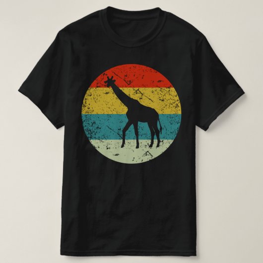 T-shirt girafe (Design devant)