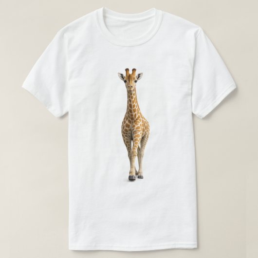 T-shirt Girafe Approchant (Design devant)