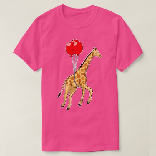 T-shirt Girafe balloon (Design devant)