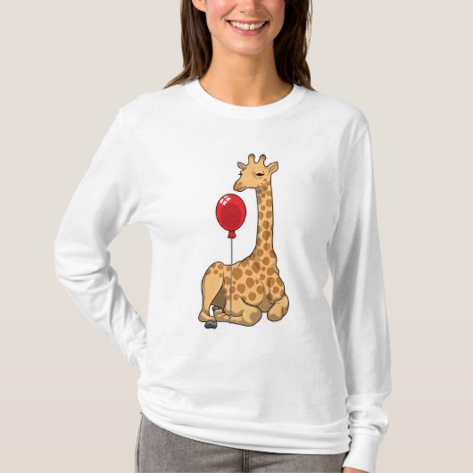 T-shirt Girafe balloon (Devant)