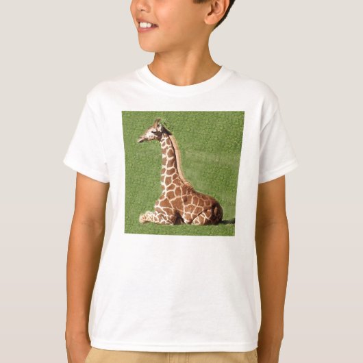 T-shirt Girafe de bébé (Devant)