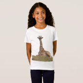T-Shirt Girafe de bébé (Devant entier)