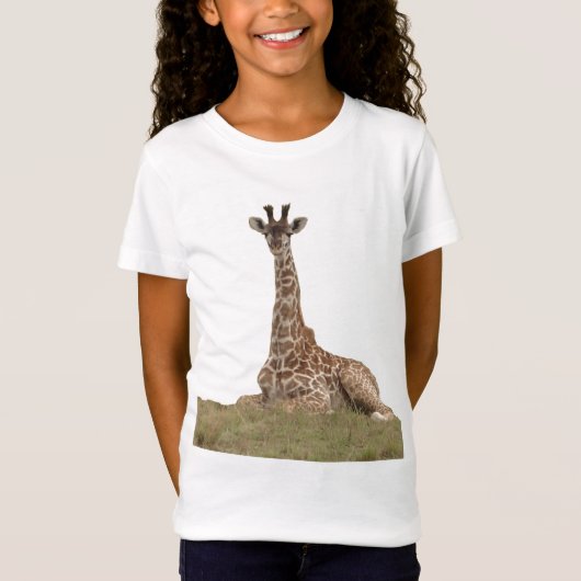 T-Shirt Girafe de bébé (Devant)