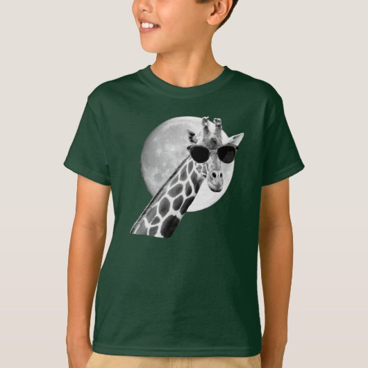 T-shirt Girafe drôle (Devant)