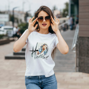 T-shirt girafe drôle