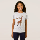 T-Shirt Girafe Fière (Devant entier)