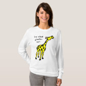 T-shirt girafe, je suis ce qui girafe-ter ! (Devant entier)