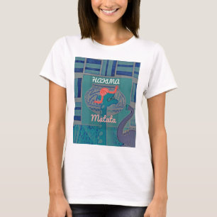 T-shirt Girafe ludique Art : un délice africain