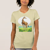T-shirt girafe magnifique (Devant)