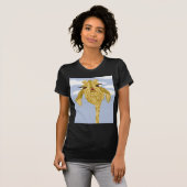 T-shirt Girafe Mignonne Et Colorée (Devant entier)