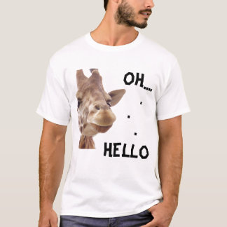 T-shirt Girafe. Oh… Bonjour