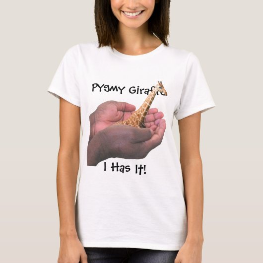 T-shirt Girafe pygméenne (Devant)